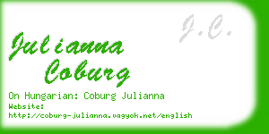 julianna coburg business card